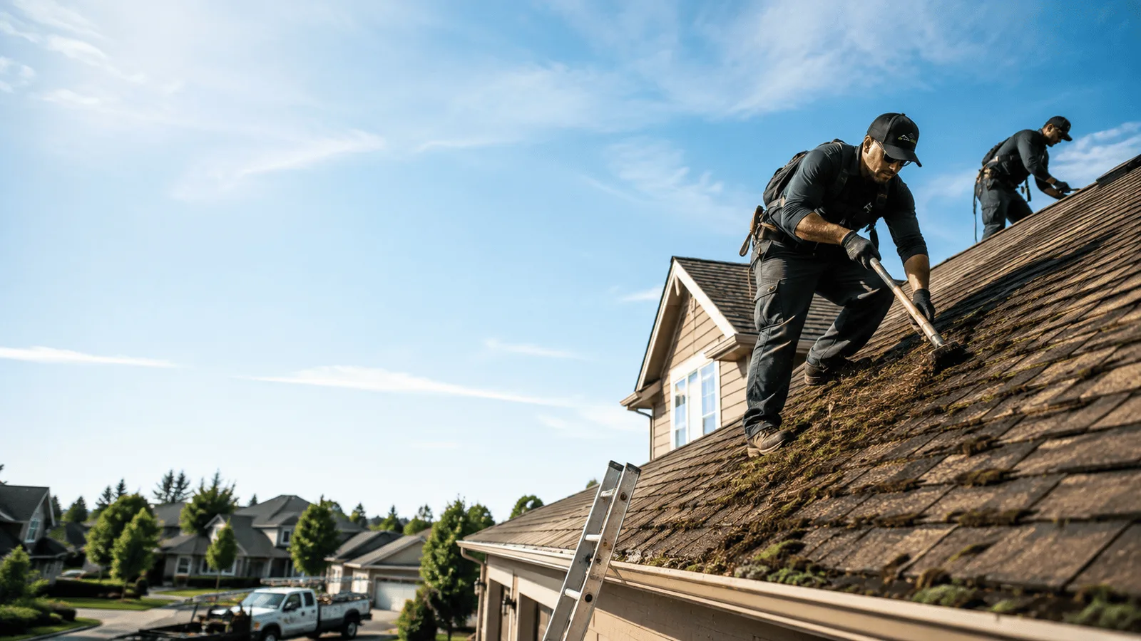 Roof Moss Removal in Mott, ND near me